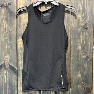 NWT Second Skin Tank M Black Quatroflx High Gauge Compression Performance Gym